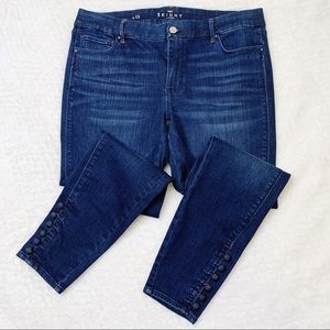 White House Black Market The Skinny Sz 12 Jeans